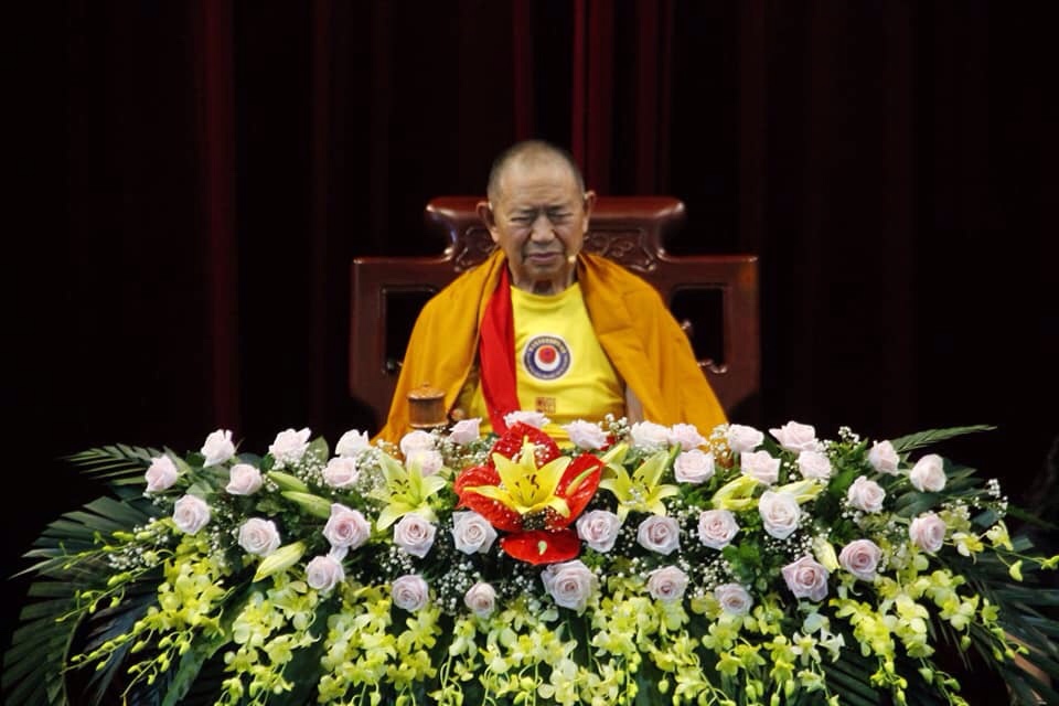 Garchen Rinpoche bên trên Học Viện Phật Giáo Việt Nam